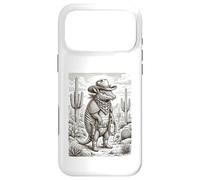 Carcasa para iPhone 17 Pro MAX Salvaje Oeste Armadillo Forajido con Lazo