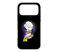 Carcasa para iPhone 17 Pro MAX Salvemos a Ucrania, detengamos a Rusia, detengamos la Guerra en Ucrania