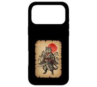 Carcasa para iPhone 17 Pro MAX Samurai Wolf Anime Arte Japonés
