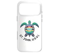 Carcasa para iPhone 17 Pro MAX San Juan U.S.V.I. Isla Virgen de los Estados Unidos Recuerdo de Vacaciones Reminde