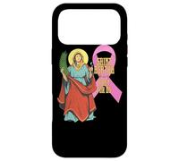 Carcasa para iPhone 17 Pro MAX Santa Agatha Cáncer de Mama Cinta Patrona Santa Enfermeras Católica