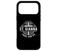 Carcasa para iPhone 17 Pro MAX Santa Gianna ruega por Nosotros Patrona católica