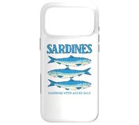 Carcasa para iPhone 17 Pro MAX Sardines Tinned Fish Retro Graphic for Men Women