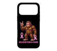 Carcasa para iPhone 17 Pro MAX Sasquatch Believe for a Cure Fun Concientización sobre el cáncer de Mama