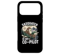Carcasa para iPhone 17 Pro MAX Sasquatch Co-Pilot Bigfoot Wilderness Adventure Design