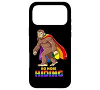 Carcasa para iPhone 17 Pro MAX Sasquatch Gay Bigfoot No Más Orgullo Oculto