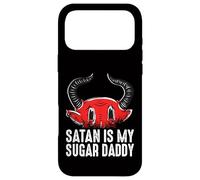 Carcasa para iPhone 17 Pro MAX Satan is my Sugar Daddy Teufel und Infierno.
