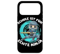Carcasa para iPhone 17 Pro MAX School Ninja Boy: La Escuela Es para Auténticos Ninjas
