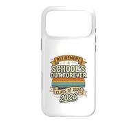 Carcasa para iPhone 17 Pro MAX Schools out Forever Retirement 2026 Maestro Jubilado Vintage