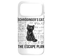 Carcasa para iPhone 17 Pro MAX Schrodinger Cat Escape Plan Mecánica cuántica Física
