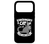Carcasa para iPhone 17 Pro MAX Schrödinger Cat Is My Spirit Animal Funny Design