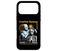 Carcasa para iPhone 17 Pro MAX Sci Fi Creative Synergy AI Humanos innovando Juntos