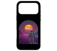 Carcasa para iPhone 17 Pro MAX Science Space NASA Astronauta Synthwave Retro 80s Nerd Geek