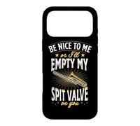 Carcasa para iPhone 17 Pro MAX Sé Amable Conmigo o voy a vaciar mi válvula de escupir en ti