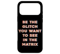 Carcasa para iPhone 17 Pro MAX Sé el Glitch Que Quieres Ver en Matrix