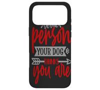 Carcasa para iPhone 17 Pro MAX Sé la Persona Que tu Perro Piensa Que Eres