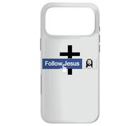 Carcasa para iPhone 17 Pro MAX Seguir Jesús Fe Libro Cristiano Cruz Amor Cristo Biblia