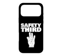Carcasa para iPhone 17 Pro MAX Seguridad Tercer Dedo perdido Divertido Seguridad Tercero