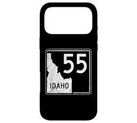 Carcasa para iPhone 17 Pro MAX Señal de Carretera Idaho 55 Road Trip Boise MCCALL
