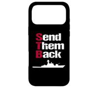 Carcasa para iPhone 17 Pro MAX Send Them Back British Patriot Political Reform UK Satire