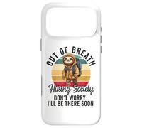 Carcasa para iPhone 17 Pro MAX Senderismo Sin Aliento Sociedad para Hombres Mujeres Caminante Naturaleza Amor