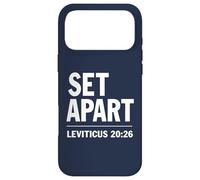 Carcasa para iPhone 17 Pro MAX Separar Levítico 20:26