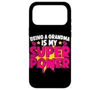 Carcasa para iPhone 17 Pro MAX Ser Abuela es mi súper Poder Abuela bromea Abuelita