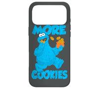 Carcasa para iPhone 17 Pro MAX Sesame Street Cookie Monster Más Galletas