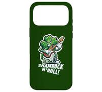 Carcasa para iPhone 17 Pro MAX Shamrock n' Roll Divertido Juego de Palabras de trébol del día de San Patricio