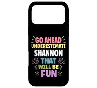 Carcasa para iPhone 17 Pro MAX Shannon Personalized Women's Gift Custom Shannon