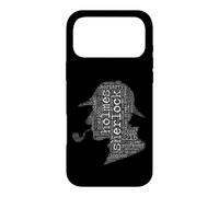 Carcasa para iPhone 17 Pro MAX Sherlock Holmes Palabra Nube