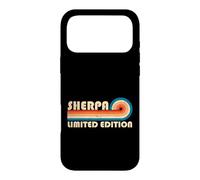 Carcasa para iPhone 17 Pro MAX Sherpa Surname Retro Vintage 80s 90s Birthday Reunion