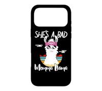 Carcasa para iPhone 17 Pro MAX She's a Bad Momma Llama - Mama Funny - Vintage Mom Gift