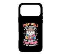 Carcasa para iPhone 17 Pro MAX Short Girls Sweet Until We're Chipmunks with Rabies