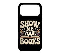 Carcasa para iPhone 17 Pro MAX Show Me Your Books Ratón de Bbiblioteca Lectura de Libros