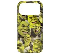 Carcasa para iPhone 17 Pro MAX Shrek Cool Epic All Shrek Faces Collage Logo