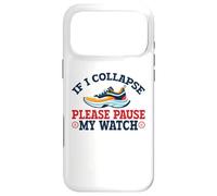 Carcasa para iPhone 17 Pro MAX Si colapso, por Favor Pausa mi Reloj Corriendo, Maratón 13.1
