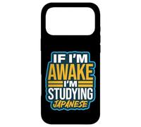 Carcasa para iPhone 17 Pro MAX Si Estoy Despierto, Estoy estudiando Kanji japonés