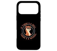 Carcasa para iPhone 17 Pro MAX Si Hay un testamento, Hay una comadreja Divertida dueños de Mascotas