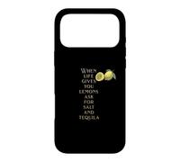 Carcasa para iPhone 17 Pro MAX si la Vida te da Limones Pregunta por Sal y Tequila
