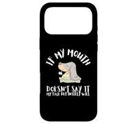 Carcasa para iPhone 17 Pro MAX Si mi Boca no lo Dice mi Cara definitivamente lo hará