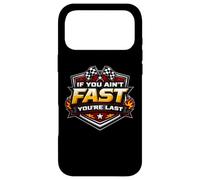 Carcasa para iPhone 17 Pro MAX Si no Eres rápido Eres el último Auto Moto Racing Motocross MX