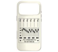 Carcasa para iPhone 17 Pro MAX Sí, sé lo Que Hacen Todos los Botones Audio Engineer Mixer Boar