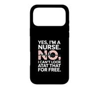 Carcasa para iPhone 17 Pro MAX Sí, Soy una Enfermera No Puedo Mirar eso Gracioso