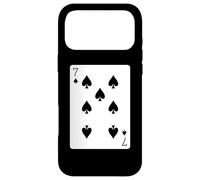 Carcasa para iPhone 17 Pro MAX Siete de Espadas Jugando a Las Cartas