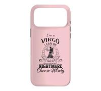 Carcasa para iPhone 17 Pro MAX Signo de astrología de la Pesadilla del Zodiaco de Virgo I Can Be Your Worst Nightmare