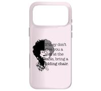 Carcasa para iPhone 17 Pro MAX Silla Plegable Seat at The Table Bring Shirley Chisholm