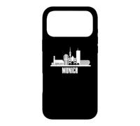 Carcasa para iPhone 17 Pro MAX Silueta y Silueta de la Ciudad de Munich