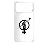 Carcasa para iPhone 17 Pro MAX Símbolo de Movimiento de Arte Feminista - Puño de empoderamiento de Artista Mujer