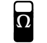 Carcasa para iPhone 17 Pro MAX SÍMBOLO Omega Alfabeto Griego MITOLOGÍA FRATERNIDAD SORORIDAD